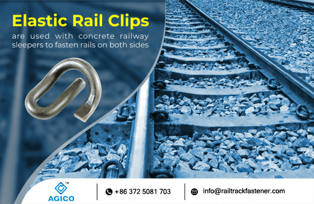 elastic rail clips application